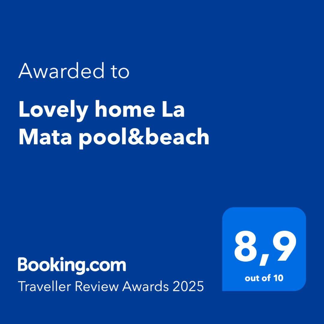 טורבייחה Lovely Home La Mata Pool&Beach מראה חיצוני תמונה